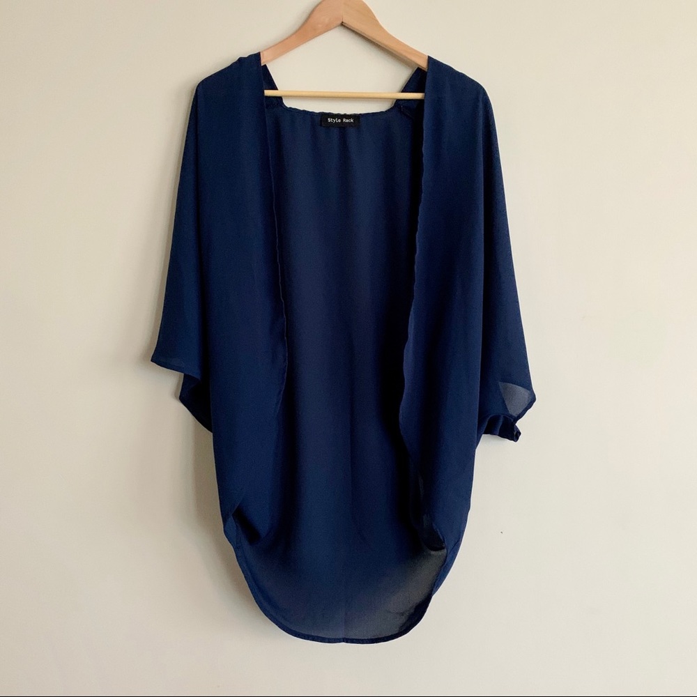 Blue light summer shrug